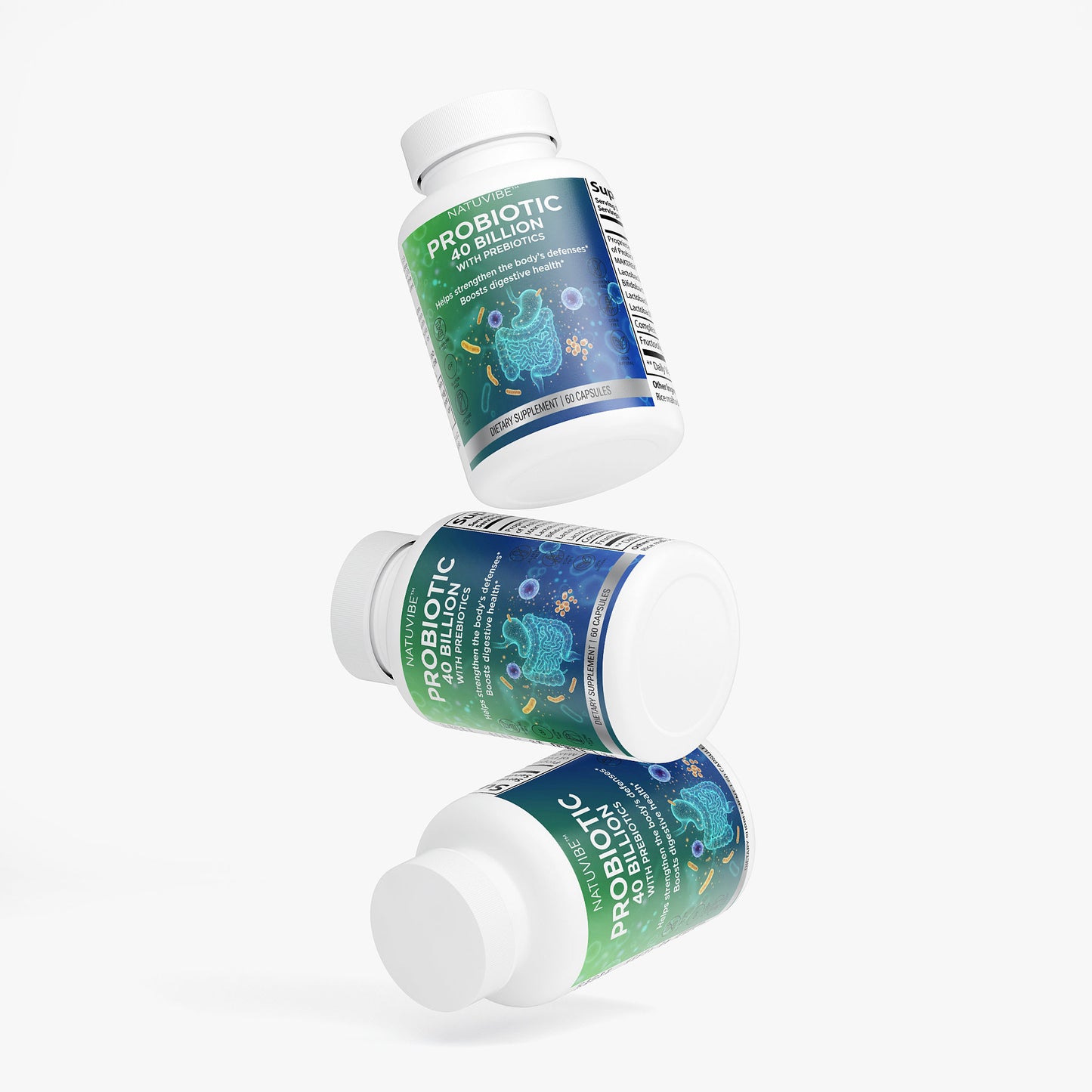 Probiotic 40 Billion with Prebiotics