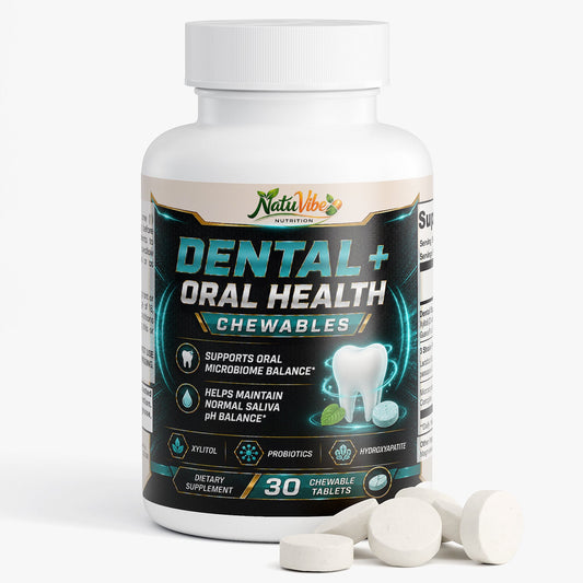 Dental + Oral Health Chewables 30 Tablets