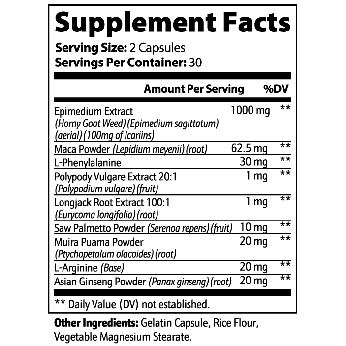 Horny Goat Weed Blend