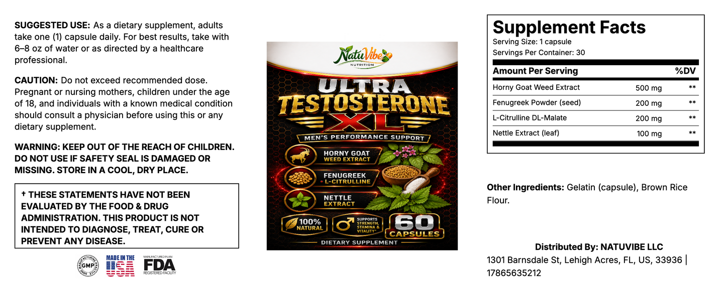 Ultra Testosterone XL