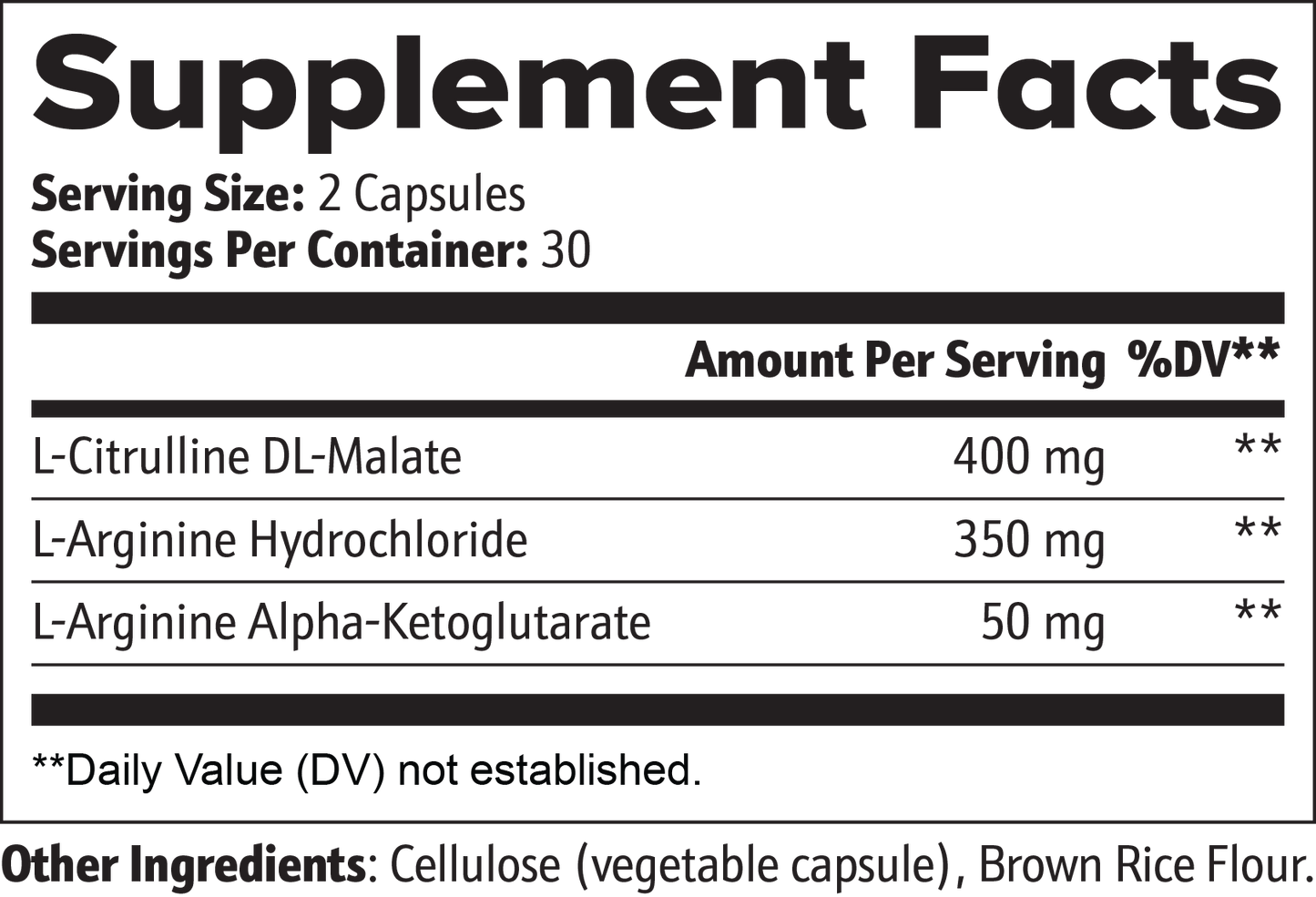 Nitric Oxide Booster with L-Citrulline & L-Arginine – Blood Flow, Pump & Performance Support | 60 Caps