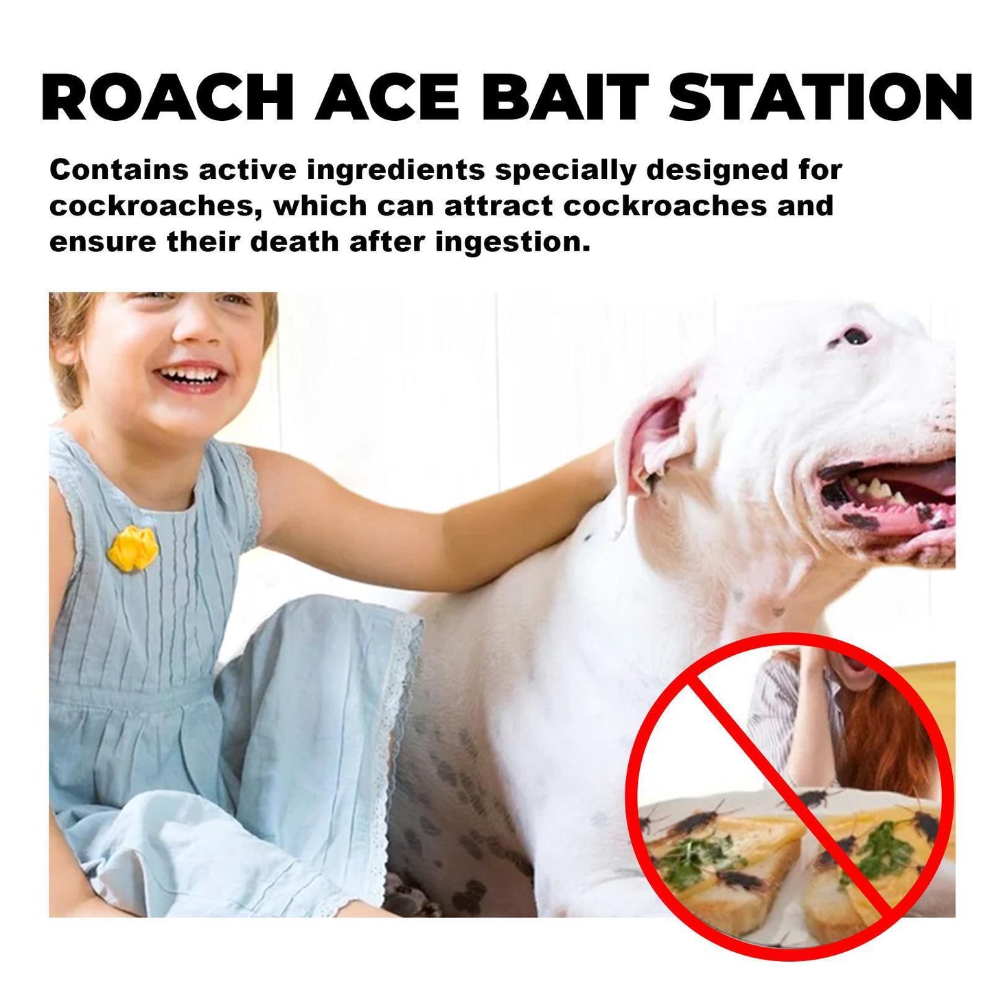 Moon Elf Roach Buster Bait Station Ship From USA