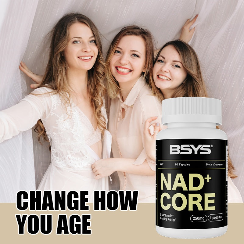 NAD Supplements Anti-Aging Vitality Support Metabolic & Cognitive Health Boost Mitochondrial Energy Enhancement Healthy Weight Management & Insulin Balance Aid Active Aging Formula