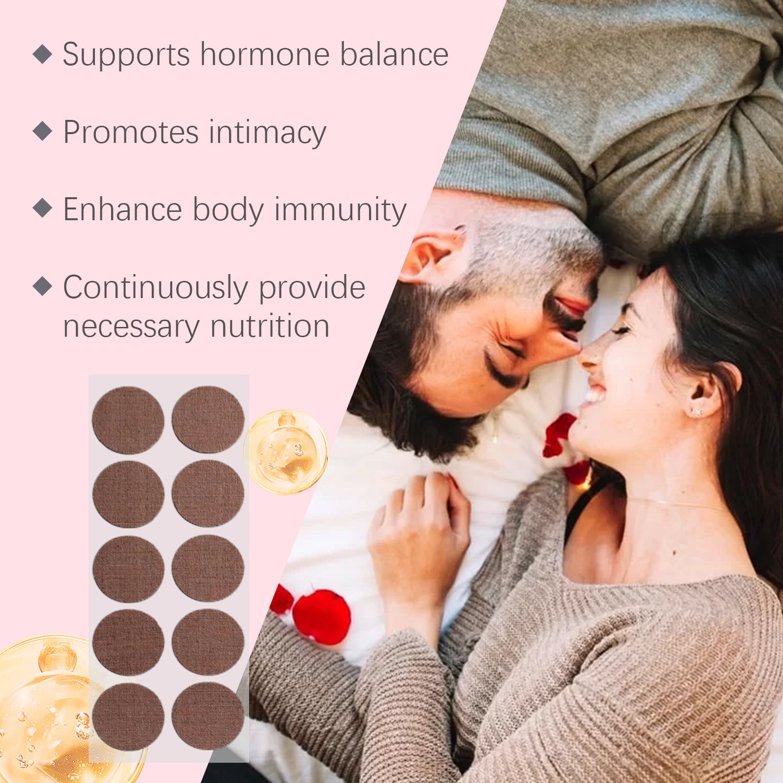 South Moon Herbal Energy Patch Men's Energy Supplement Patch To Improve Vitality Performance Herbal Patch