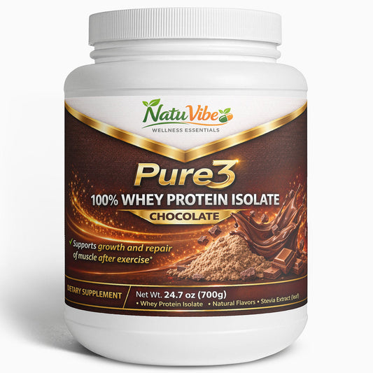 Pure3 100% Whey Protein Isolate (Chocolate)