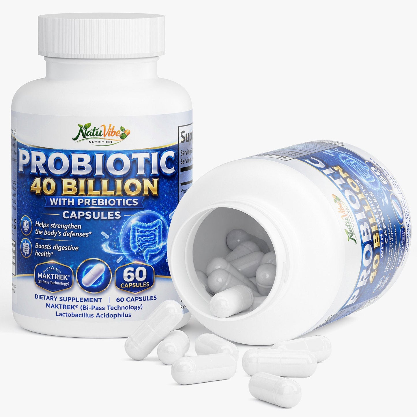 Probiotic 40 Billion with Prebiotics