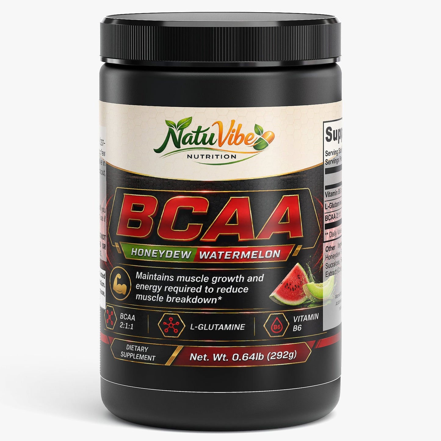BCAA Post Workout Powder (Honeydew/Watermelon)