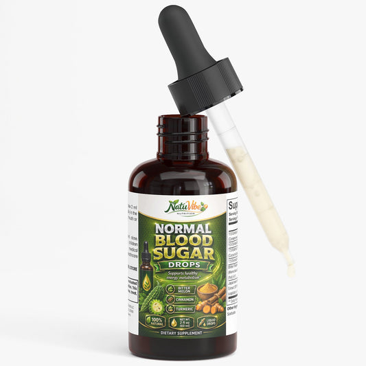 Glucose Wellness Liquid Drops – Cinnamon & Bitter Melon 60ml