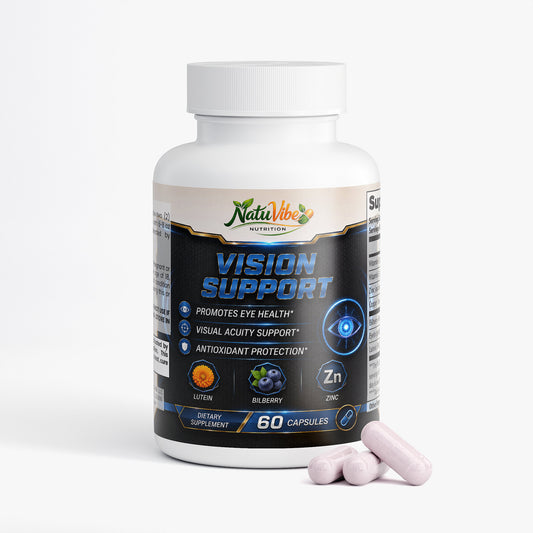 Eye Health Supplement 30 days supply – Lutein, Bilberry & Eyebright for Clear Vision & Antioxidants