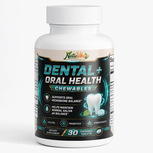 Dental + Oral Health Chewables 30 Tablets