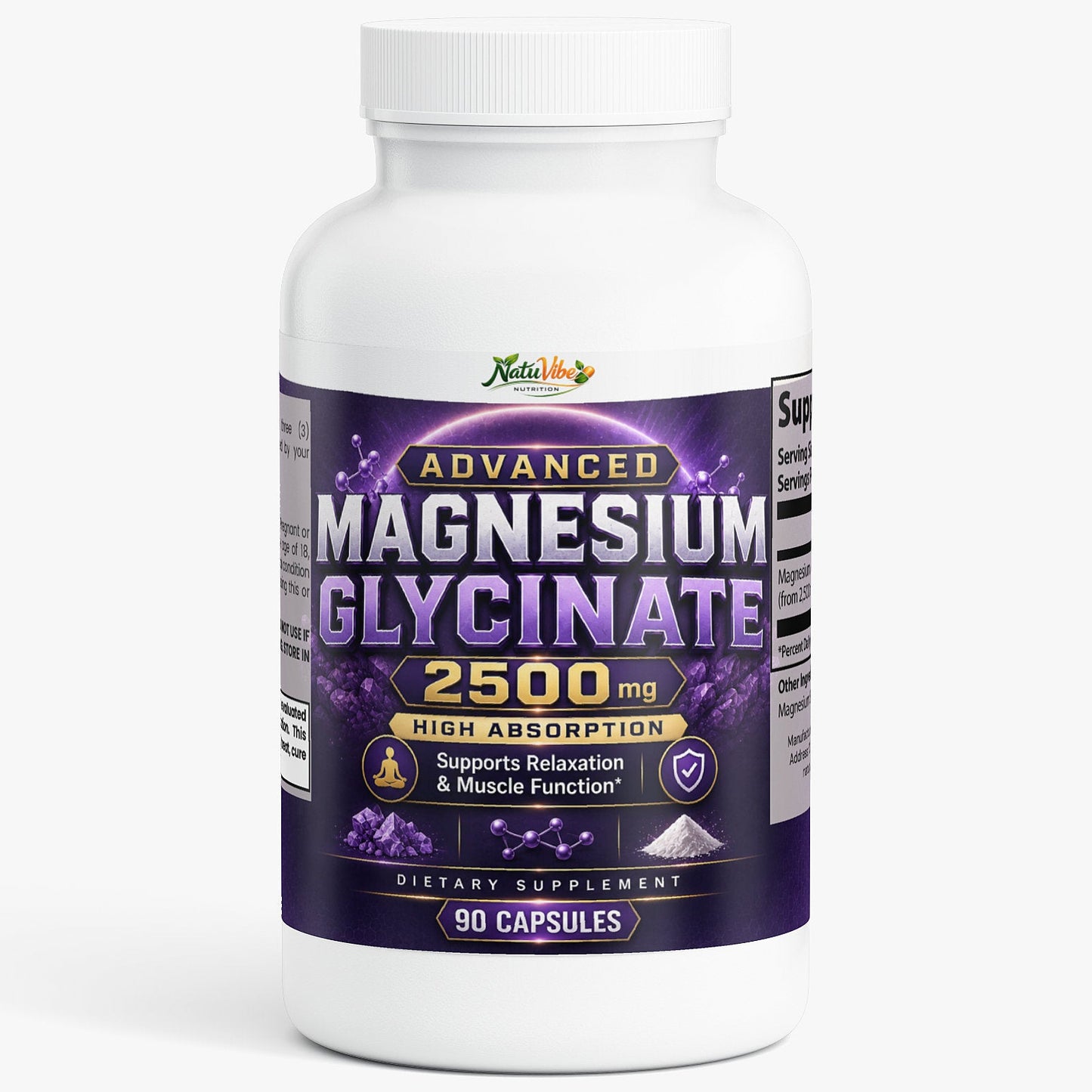 Advance Magnesium Glycinate 90 Capsules