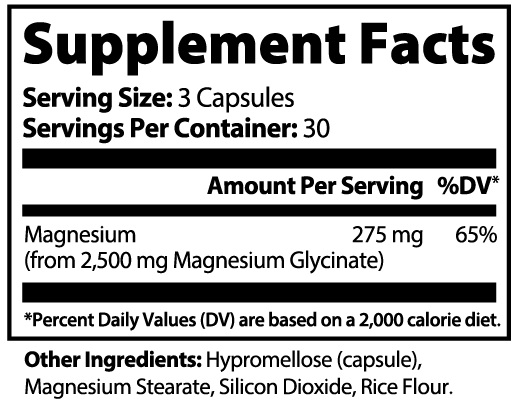 Advance Magnesium Glycinate 90 Capsules