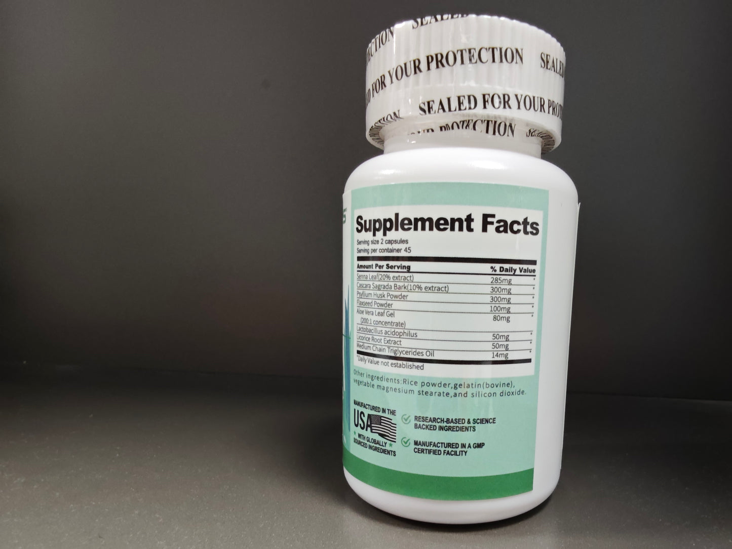 Intestinal Cleanse Capsules Promote Regular Bowel Movements Digestive System Detox Support Gut Health DailyDetox GutHealthCare