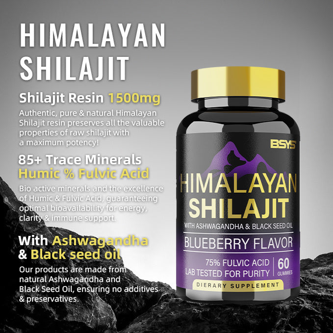 SHILAJIT GUMMIES 60'S