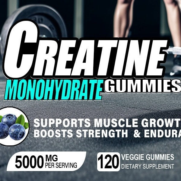 Creatine Gummies 120 Capsules-bottle