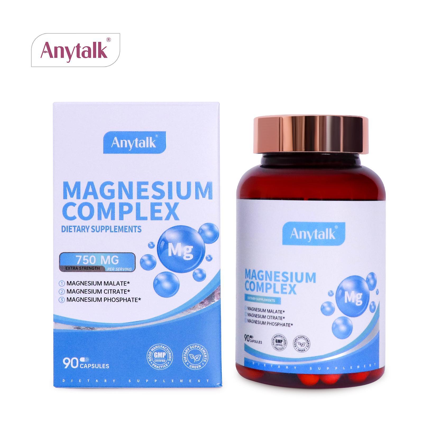 500 Mg Magnesium Complex Supplement 1bottle