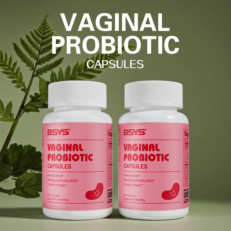 Vaginal Probiotic Capsules Vaginal Health Support Formula Yeast Balance UTI Prevention Aid Menopausal Wellness Vaginal Dryness Relief Antibiotic Support Immune Boost