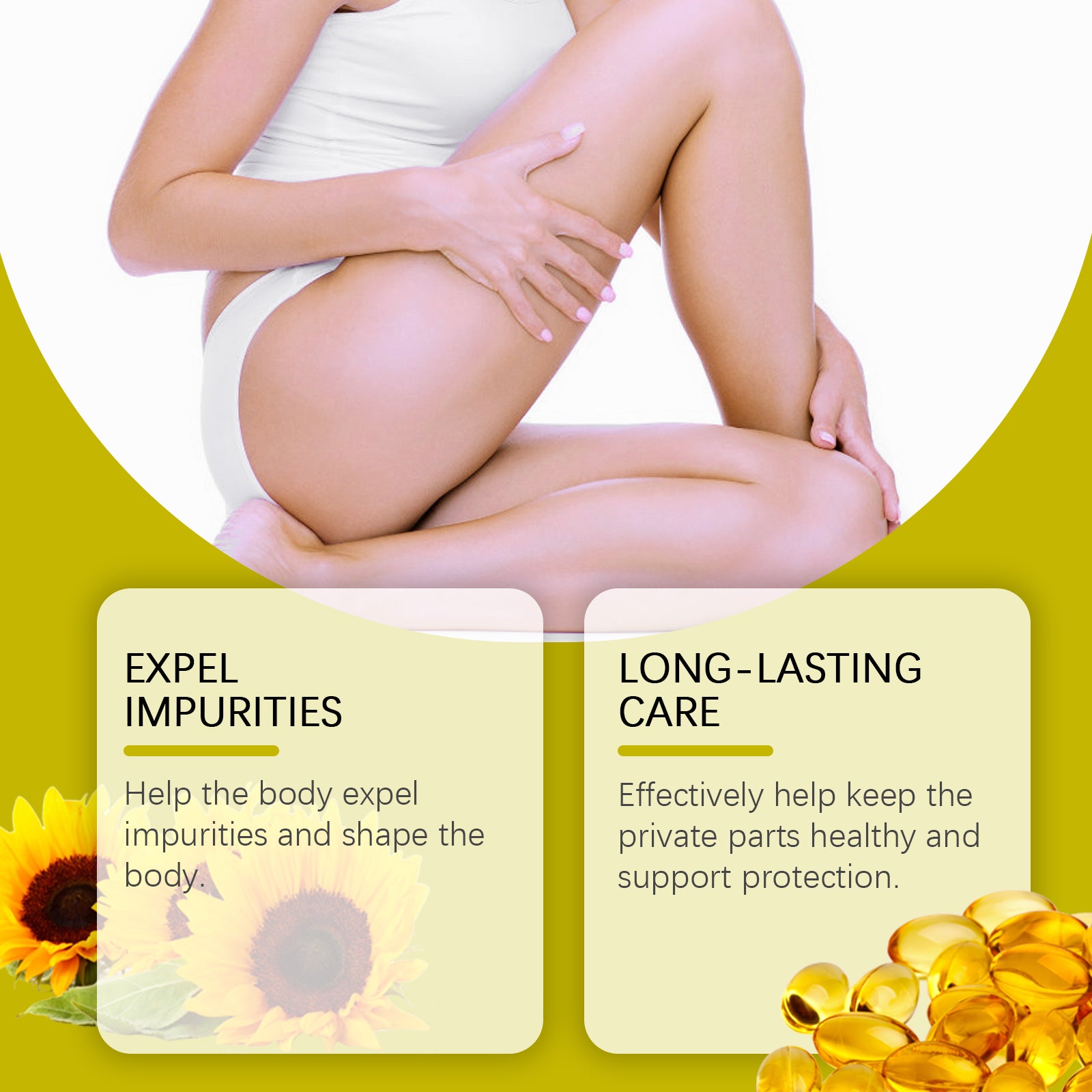 Women's Care Capsules Gently Clean, Nourish And Firm Body Skin Balance Care Capsules