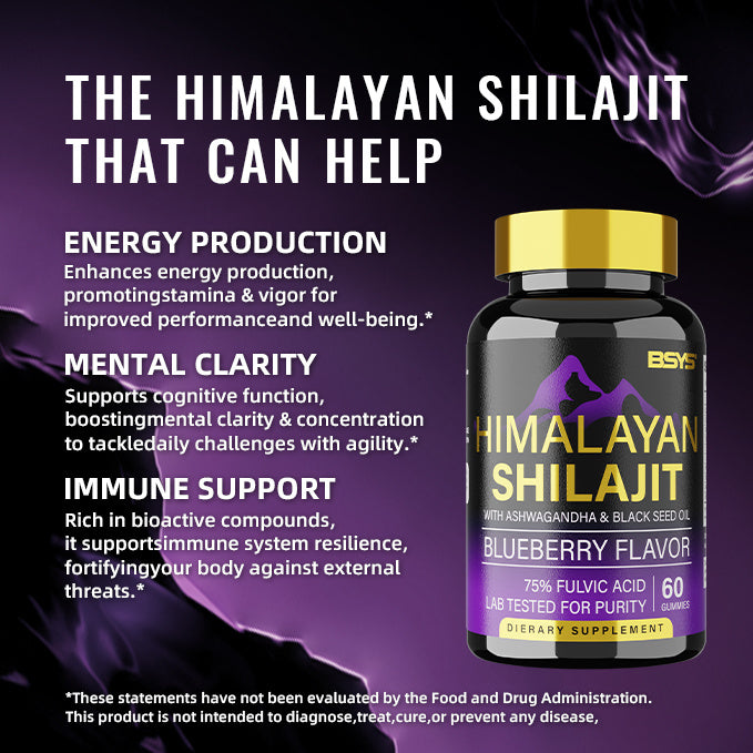 SHILAJIT GUMMIES 60'S