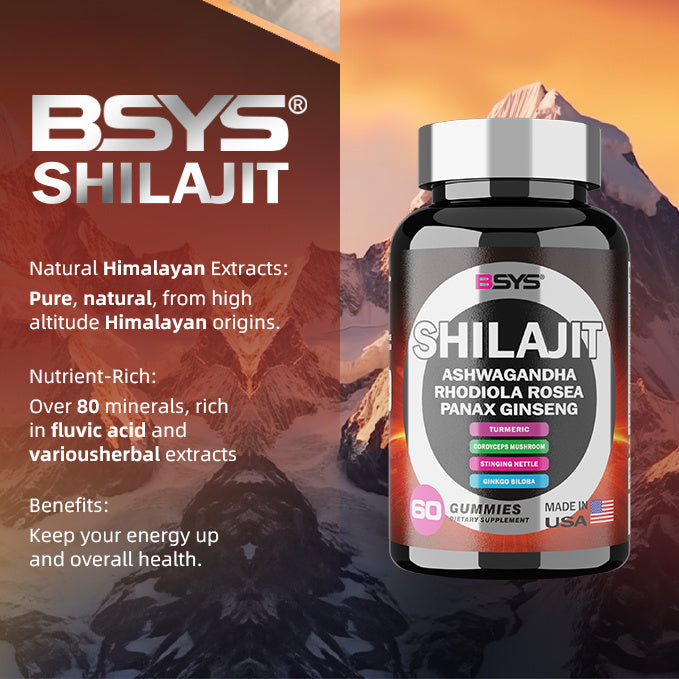 8 IN 1 SHILAJIT GUMMIES 60'S