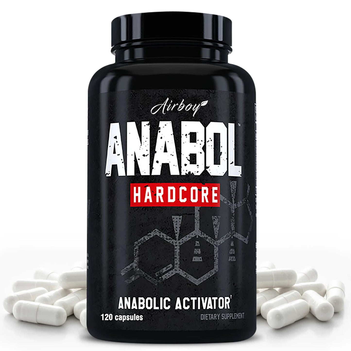 ANABOLIC - Men's Health Support Supplements - 120 Capsules 120 Capsules United States