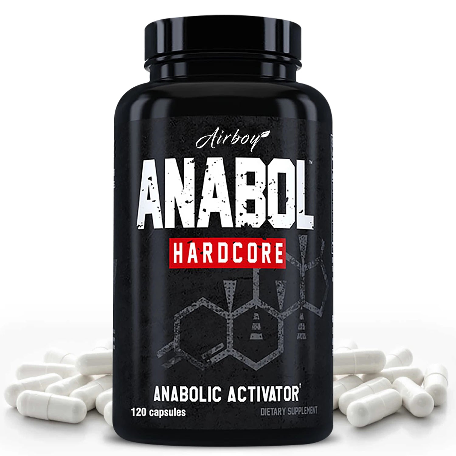 ANABOLIC - Men's Health Support Supplements - 120 Capsules 120 Capsules United States