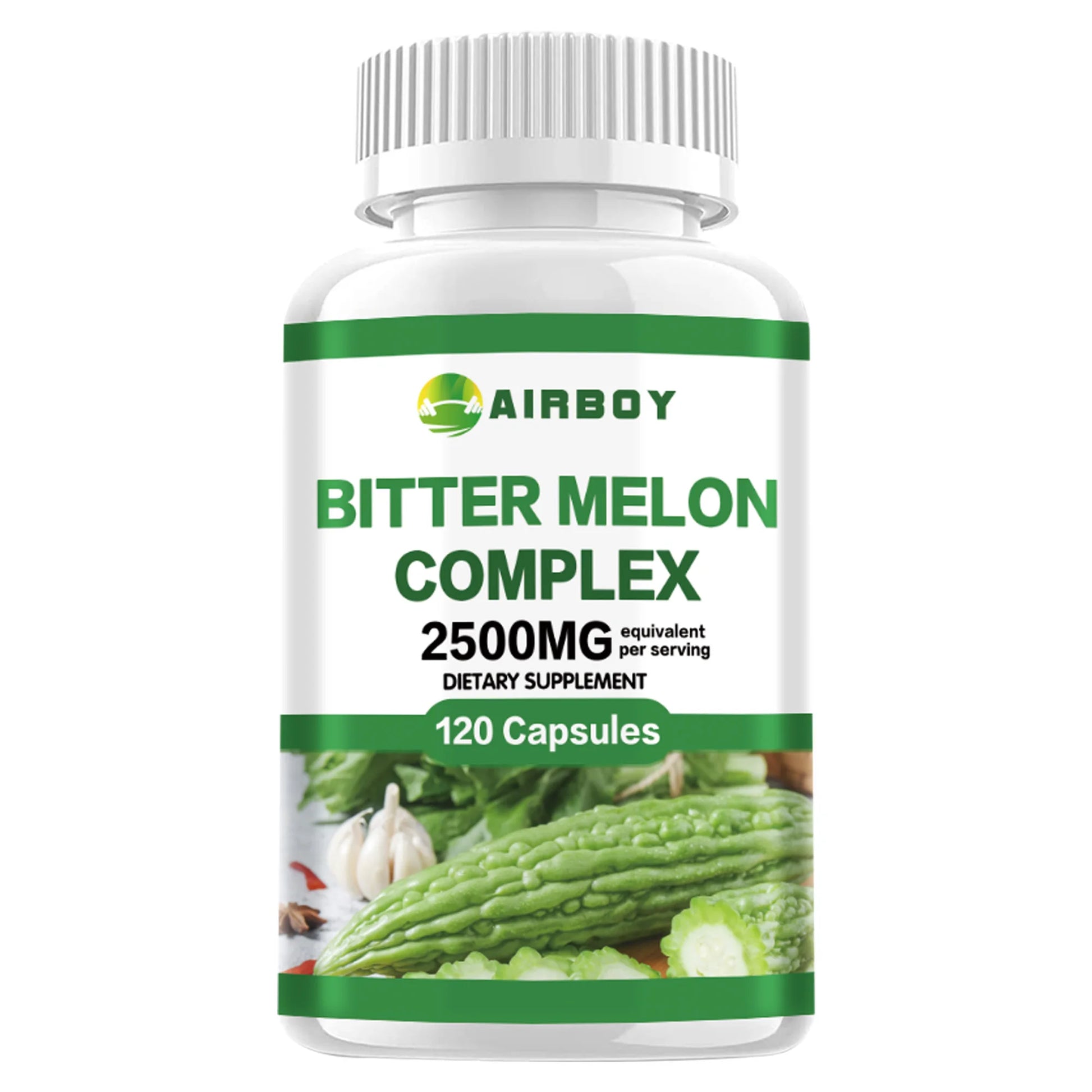 Bitter Melon Capsules - Promote Glucose Metabolism, Weight Management, Digestive Health - 120 Capsules 120 Capsules United States