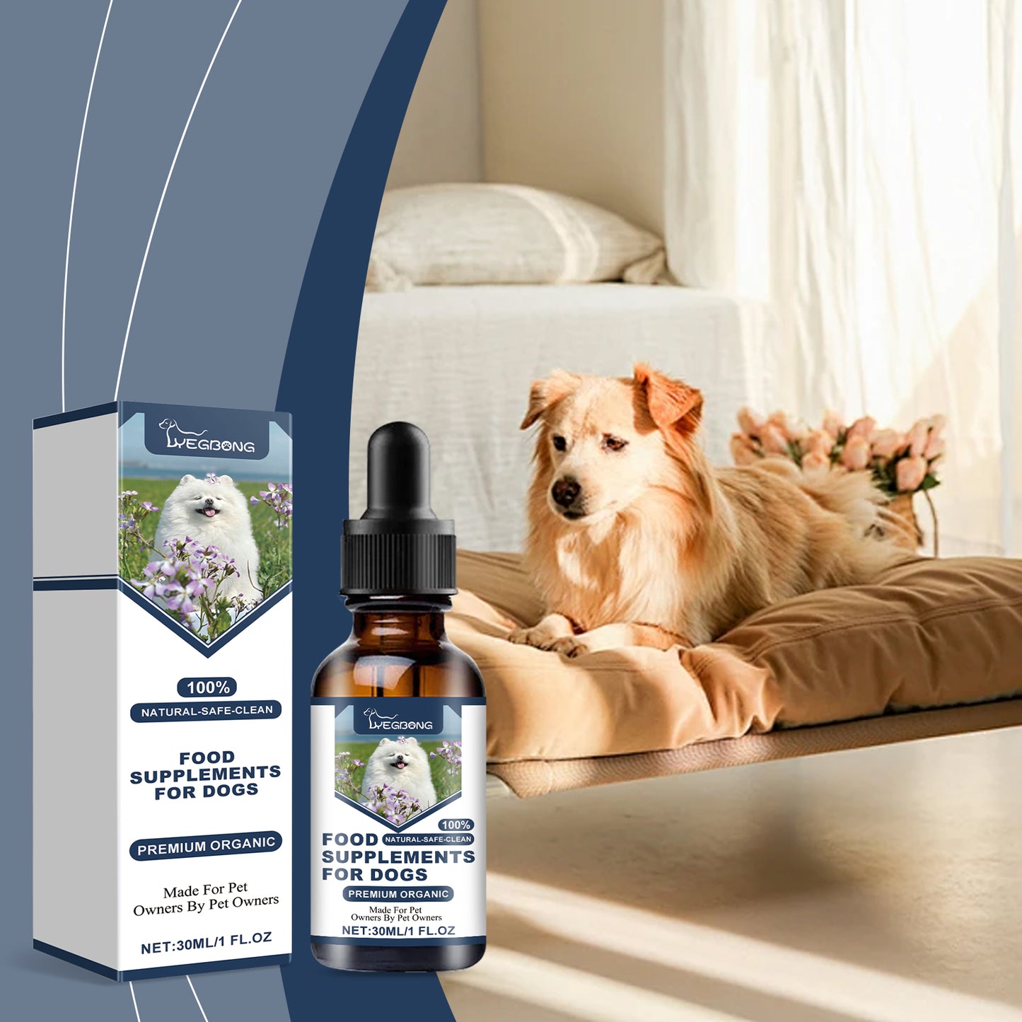 Food Supplement For Dogs, Immune-Boosting Healthy Dietary Supplement For Dogs