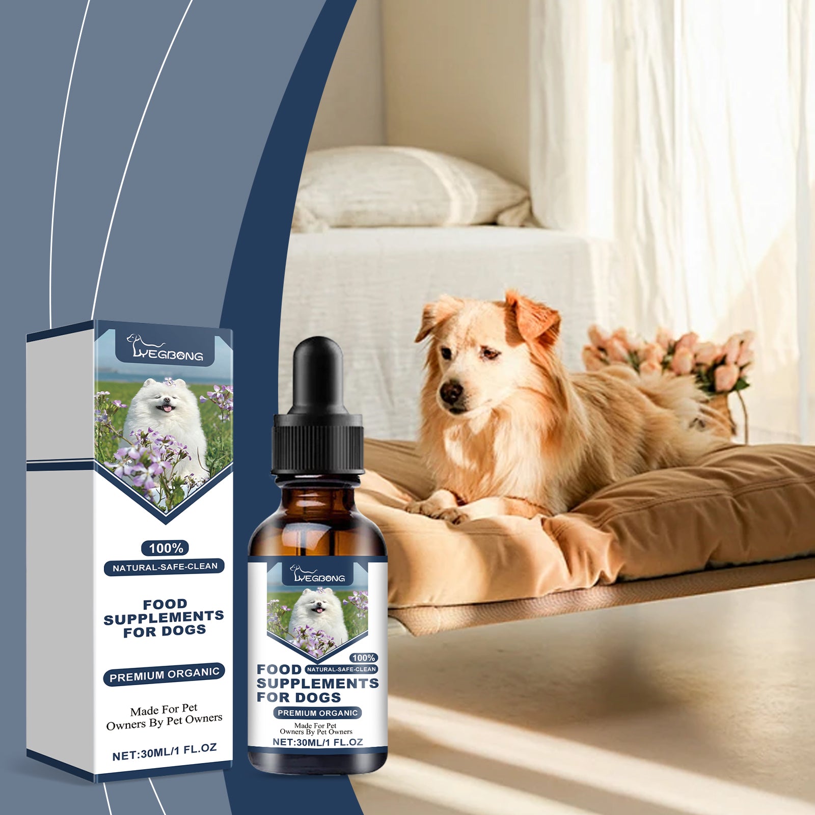 Food Supplement For Dogs, Immune-Boosting Healthy Dietary Supplement For Dogs