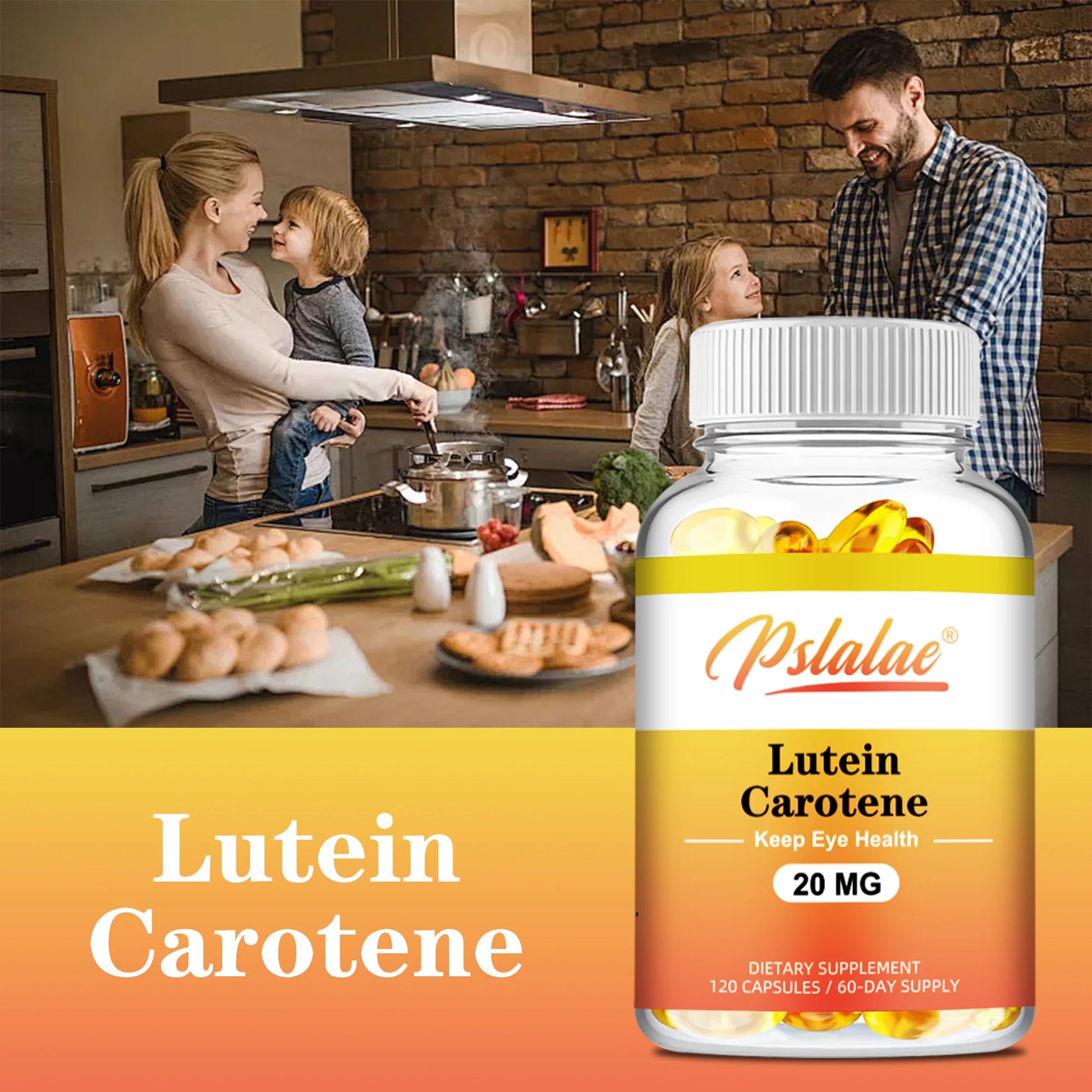 Lutein - with Zeaxanthin - Rapid Vision Recovery, Myopia Support, Promote Eye Health - 120 Capsules
