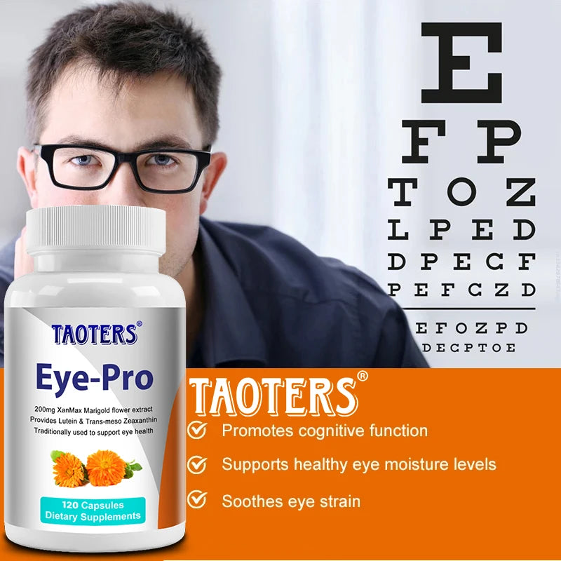 Calendula Officinalis Flower Extract - Providing Lutein, Natural Product, Supports Eye Health, 120 Capsules