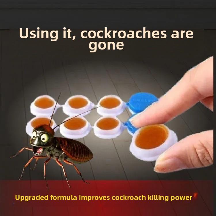 Ecoquick 12-pack Of Powerful Cockroach Killer Traps - Ships from the USA