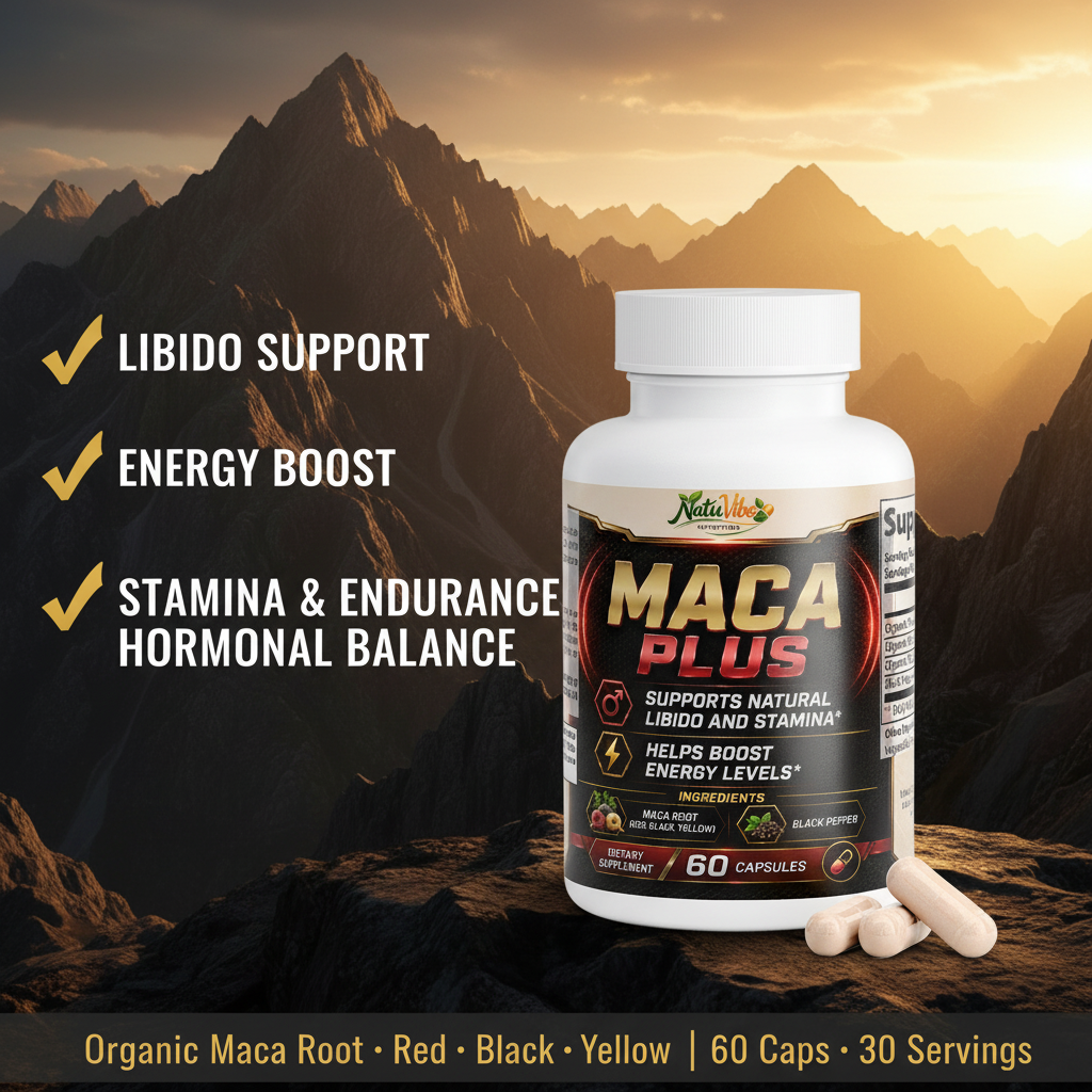 Beneficios Maca Plus