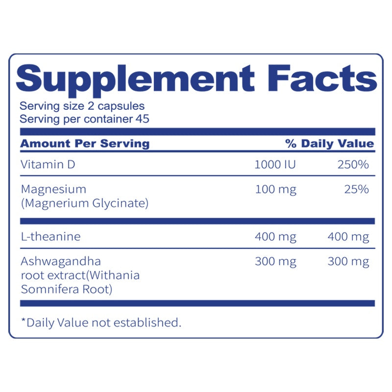 Magnesium Supplements Sleep & Anxiety Relief Aid Muscle Relaxation Support Heart Health & Blood Sugar Balance Formula Cognitive Function Enhancement Nighttime Wellness Supplement