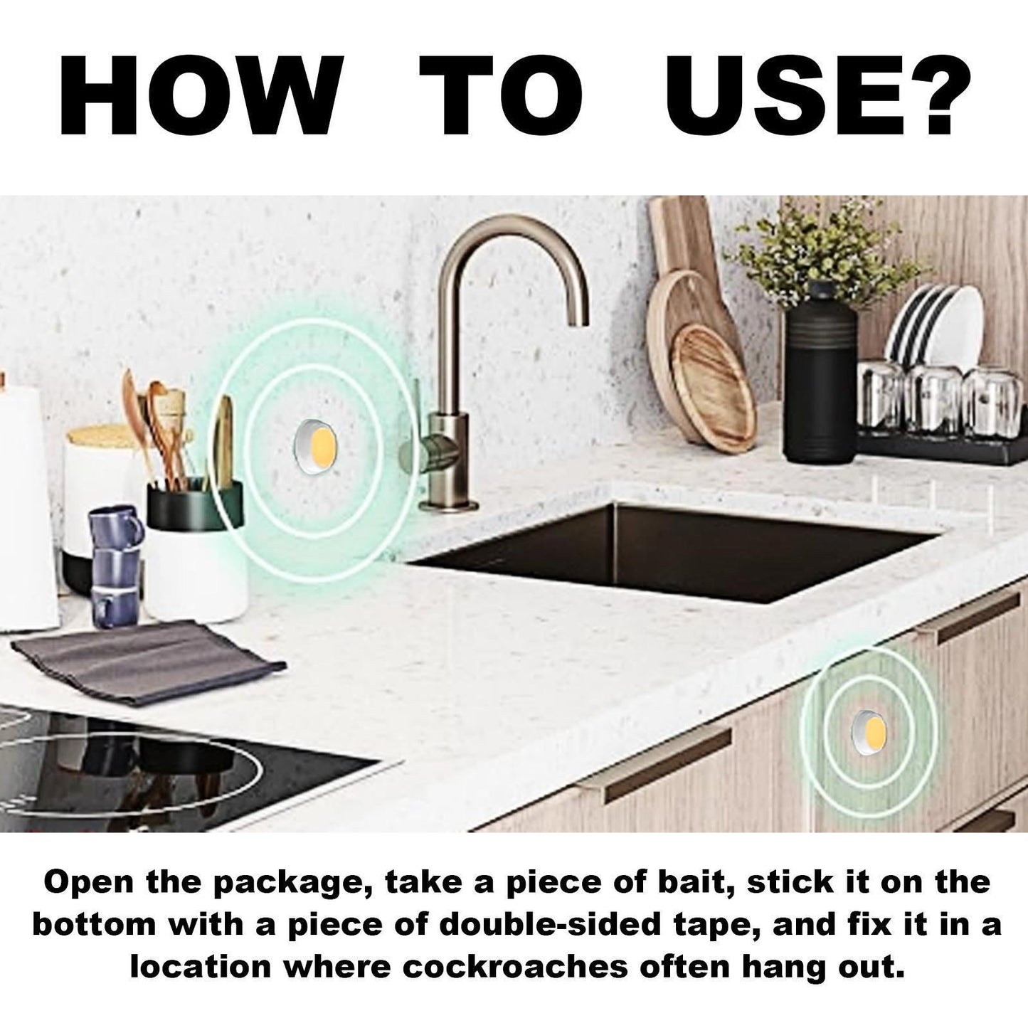 Moon Elf Roach Buster Bait Station Ship From USA