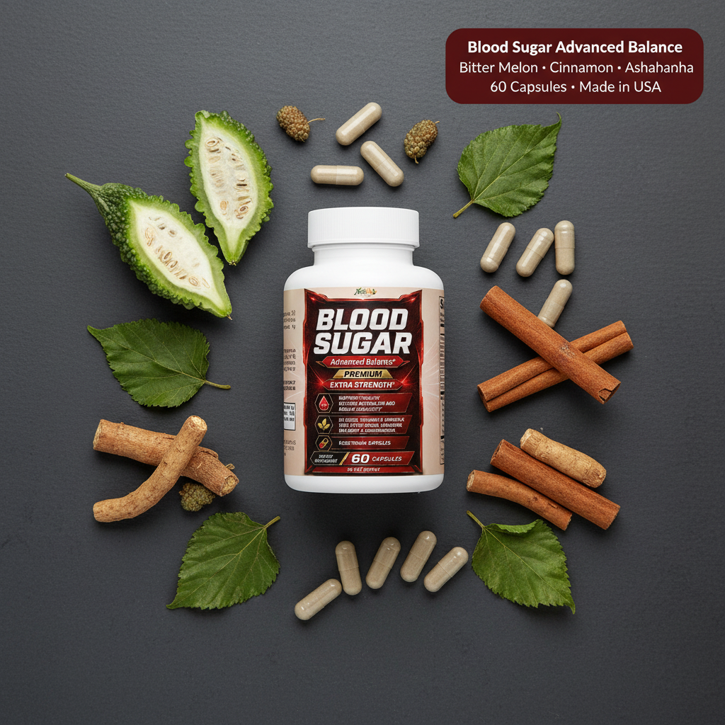 Flat lay Blood Sugar