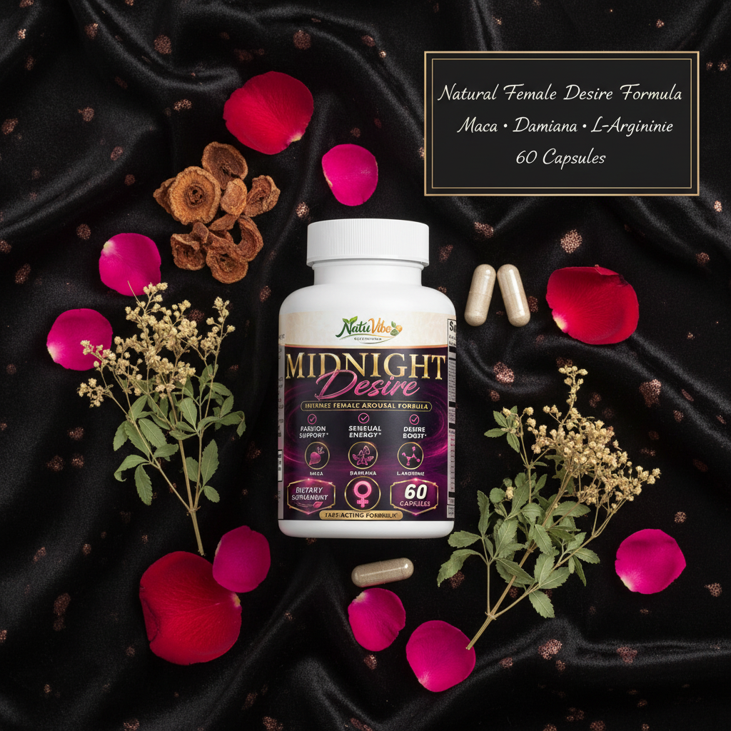 Flat lay Midnight Desire