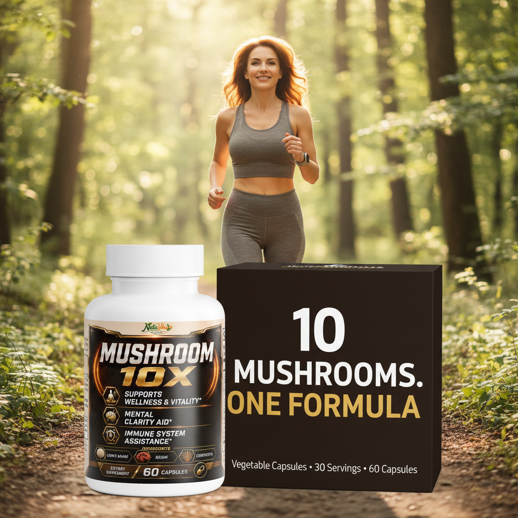 Mujer Mushroom 10X