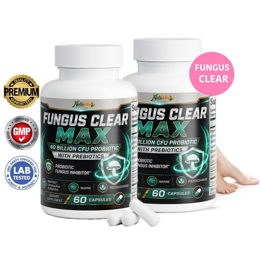 Fungus Clear Max 40 Billion CFU Probiotic Pills 2 PACK